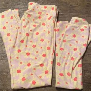 LuLaRoe leggings (Mom& daughter pair)